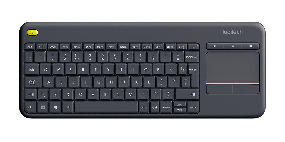 K400 Plus Wireless Touch Keyboard