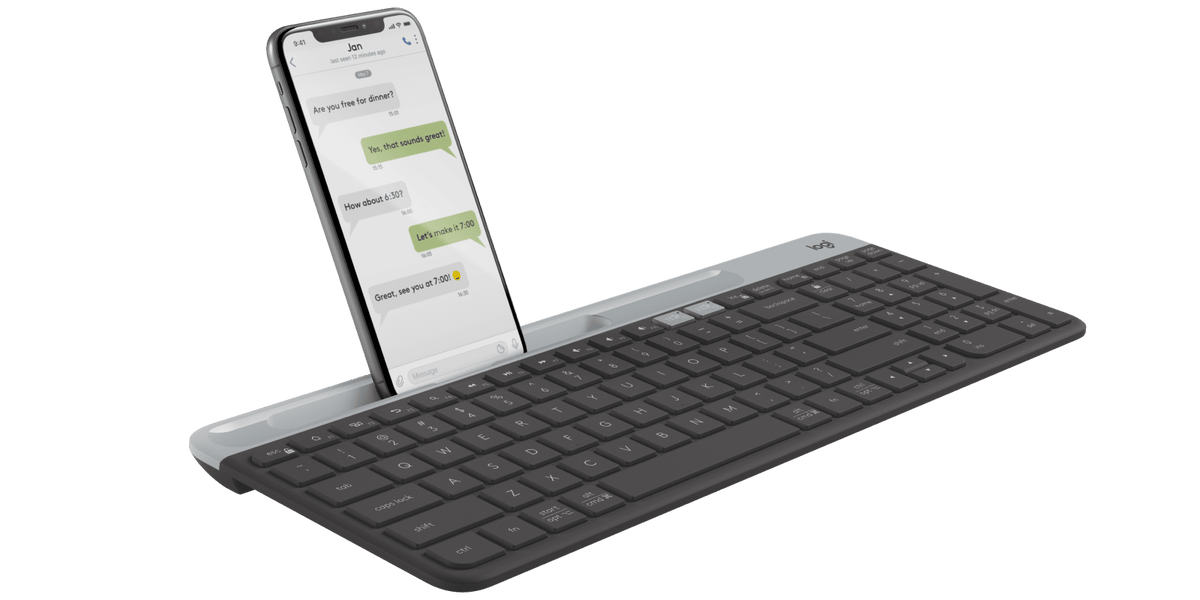 K585 Slim Multi-Device Wireless Keyboard