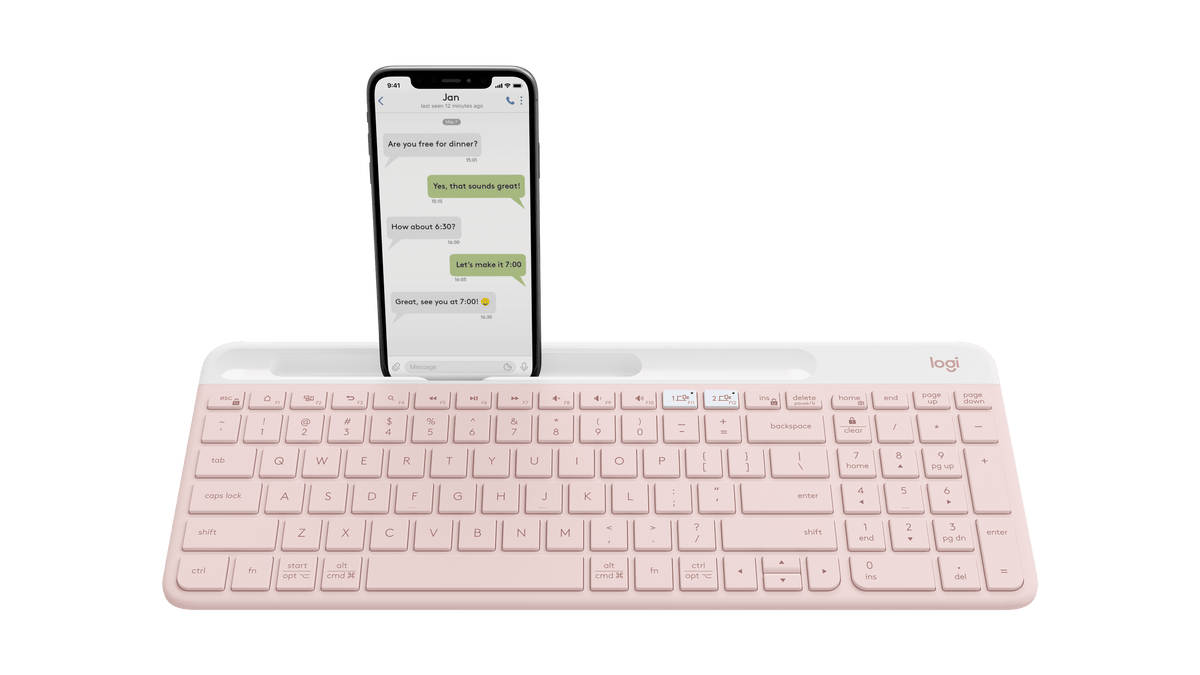 K585 Slim Multi-Device Wireless Keyboard