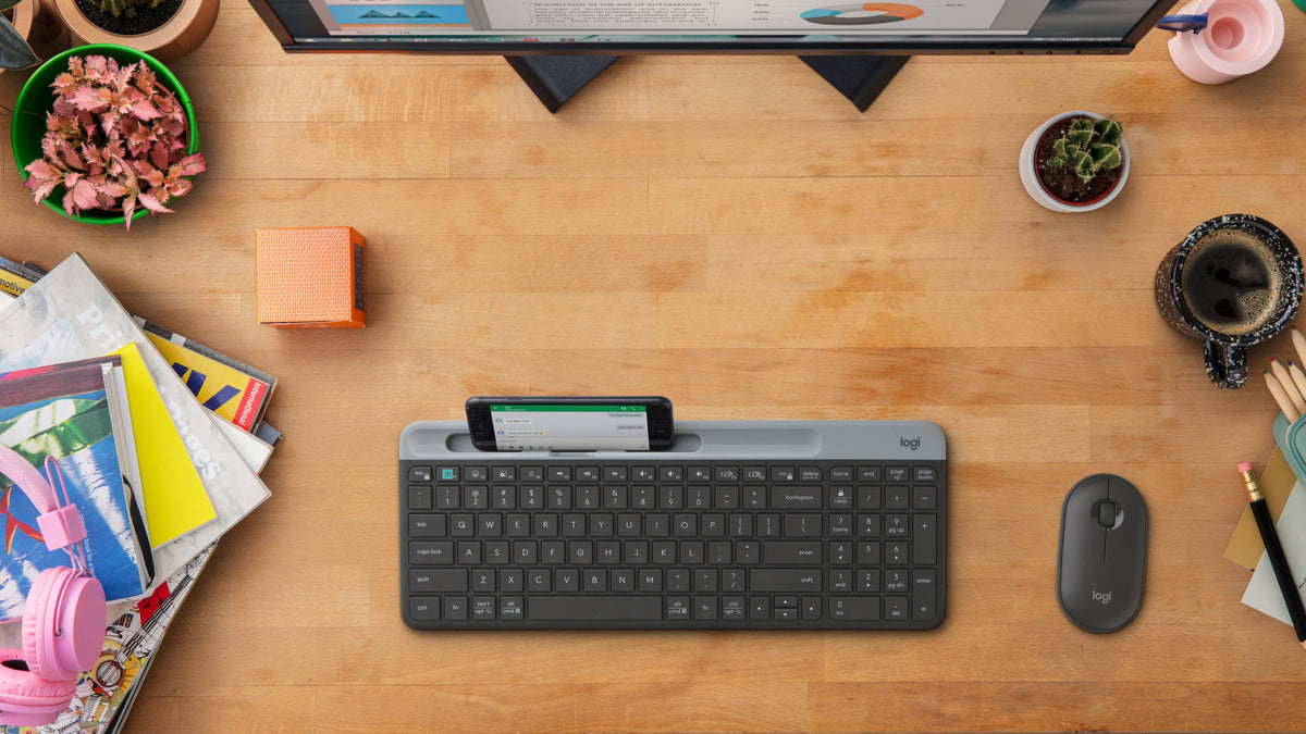 K585 Slim Multi-Device Wireless Keyboard