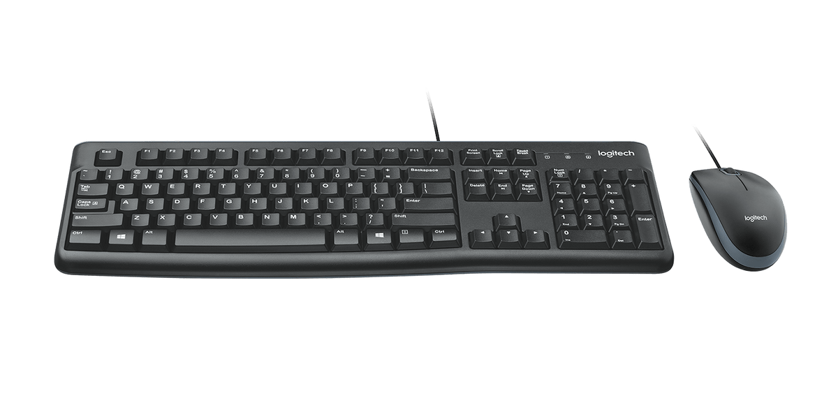 MK120 Corded Keyboard and Mouse Combo