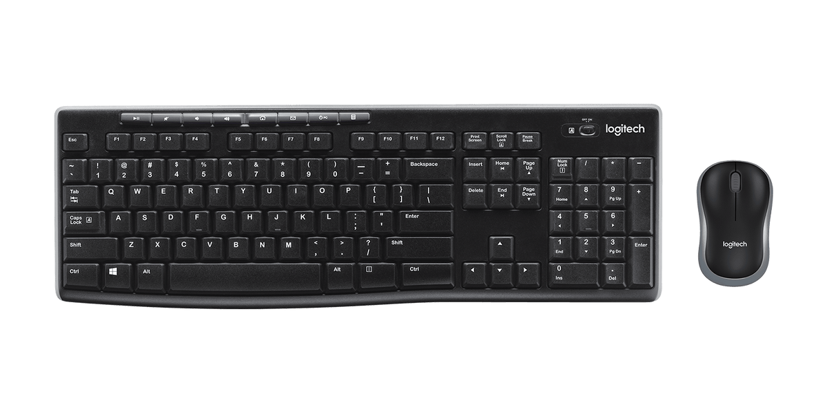 MK270 Wireless Keyboard and Mouse Combo