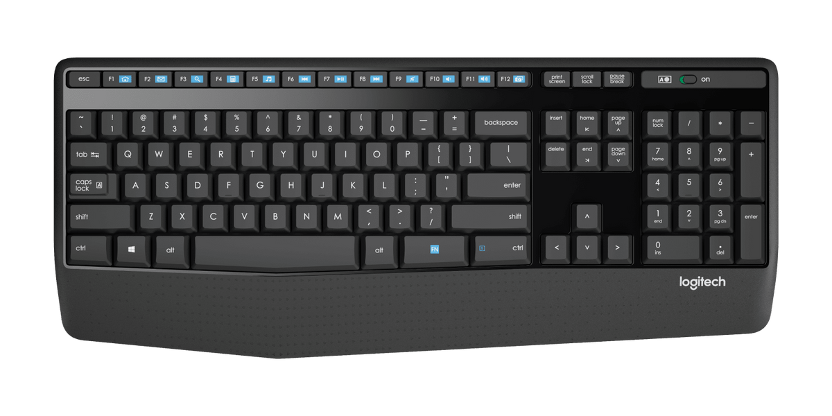 MK345 Comfort Wireless Keyboard and Mouse Combo